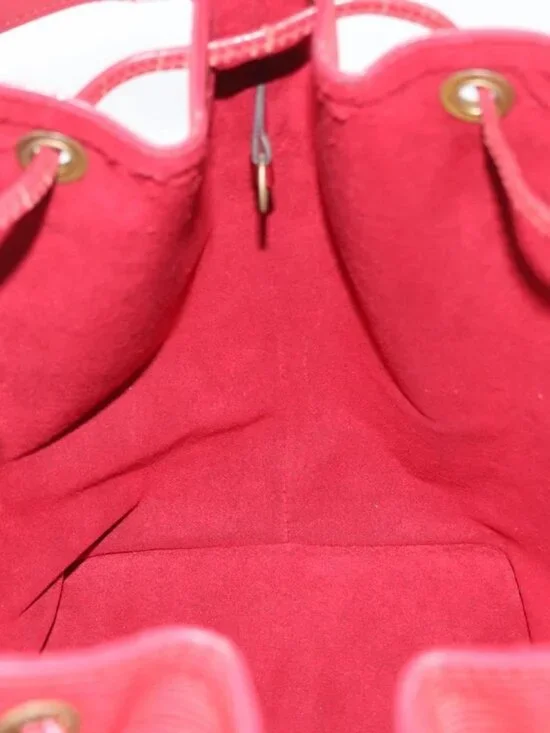 LOUIS VUITTON Epi Petit Noe Shoulder Bag Red M44107 LV Auth BA10912 - Picture 13 of 16